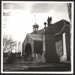 Old Swedes Church, 1938, exterior view.