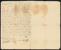 Bill of sale for Sarah, enslaved girl, age 14