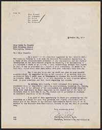 Letter, Philip Jacobs to Emily Bissell, November 16, 1934