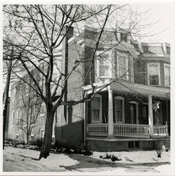 Exterior view of YWCA, 1301 Tatnall St., Wilmington, Delaware, 1939.