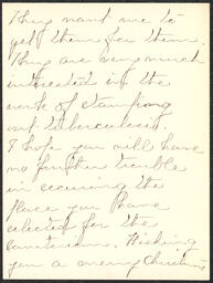 Letter, Mary L. Marshall to Emily Bissell, December 17, 1908, part 2