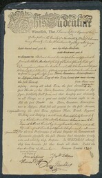 Jas. Latimer apprenticing Black boy George to Philadelphia merchant Jas. Cuthbert, November 2, 1804
