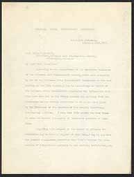 Letter, John Bancroft to Emily Bissell, February 18, 1915