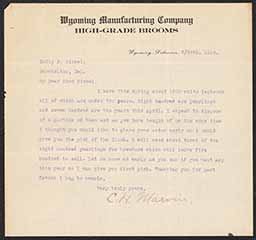 Correspondence between C. H. Marvin and Emily Bissell, March 28-May 3, 1918
