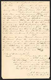 Mayor's Court Wilmington, State vs. Emory Hand, Jacob Curry, Ringgold Hand, and Moris Davis, 1835.