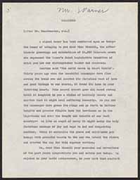 Remarks by Mr. Warren at Luncheon for Miss Bissell, December 8, 1936