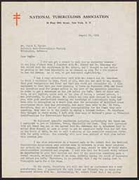 Letter, Philip Jacobs to Doyle Hinton, August 23, 1934