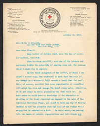 Letter, Charles L. Magee to Emily P. Bissell, October 28, 1908