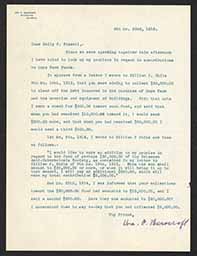 Letter to Emily P. Bissell from William P. Bancroft, June 23, 1916