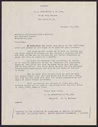 Correspondence between Doyle Hinton and D. F. Wheless, October 1932-January 1933