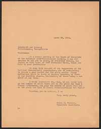 Correspondence with Theo. Leonhardt & Son, April 1931-June 1932