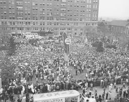 Nixon campaign rally, Rodney Square., 1960
