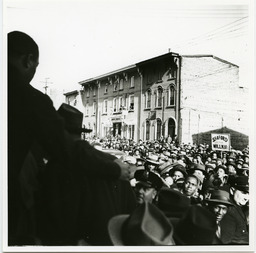 Wendell Willkie Campaign, Wilmington, Delaware, October 31, 1940.