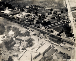 Aerial view of plant, 1936.