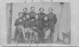 Civil War soldiers, Delaware Infantry, 4th Regiment, 1864