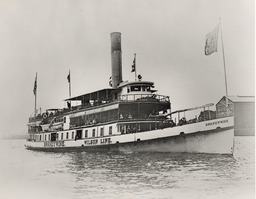 Wilson Line, ship "Brandywine", ca. 1885