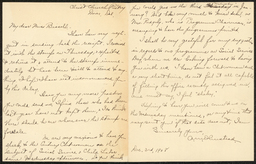 A letter from Ann Hunstead [exact name unclear] to Emily Bissell.
