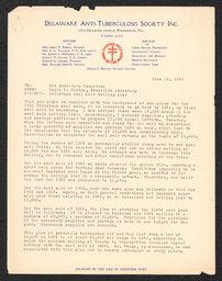 Letter, Doyle E. Hinton to The Executive Committee, June 14, 1935