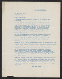 Letter to Charles L. Magee, circa 1912