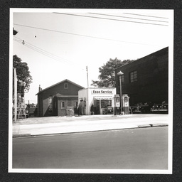 Exterior view of the King Street Service Station