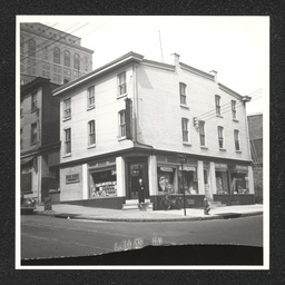 9th St. Pharmacy 9th and French Sts., corner store exterior, June, 1939