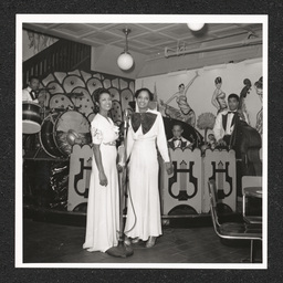 Spot Café, two singers and band, March 20, 1940