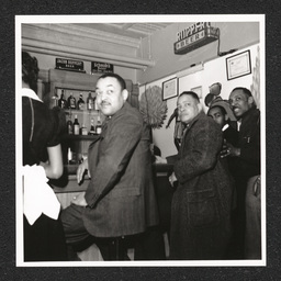 Spot Café, people at bar, March 20, 1940