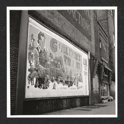 Aldine Theater, billboard advertises Gulliver's Travels, June 29, 1940