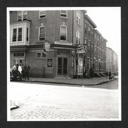 Johnson's Liquor Store 528 Lombard St., exterior view, 1940