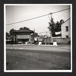 Barnett Bros. Gas Station Chester PA, exterior view, 1940