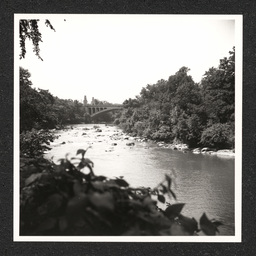 Brandywine River, looking towards river towards Washington Street Bridge, 1939