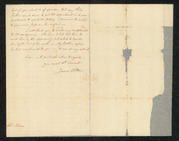 Letter to Thomas Rodney from James Tilton, March, 1781, page 2 of 2