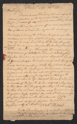 Letter from Nathaniel Mitchell to General Dagworthy, April 26, 1777, part 2