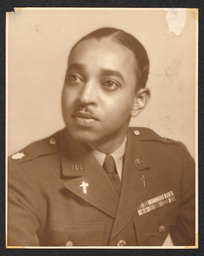 Portrait of Father Oscar Elliot Holder in Uniform, undated