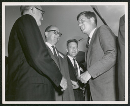 John F. Kennedy Campaign, Kennedy with Mayor John Babiarz, 1960