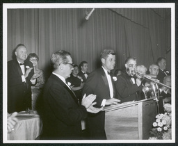 John F. Kennedy Campaign, Kennedy speaking in Wilmington, 1960