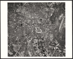 Ariel view of Wilmington, 1970