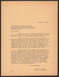 Correspondence between Doyle Hinton and Philip Jacobs on Edgewood Sanatorium, January 1934, part 4