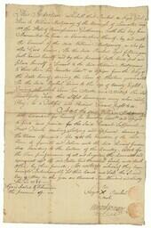 William Montgomery manumits Rachel, enslaved girl, New Castle County, May 2, 1796.