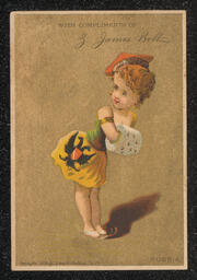 Trade Card, Z. James Belt, Druggist, 1879, Russia