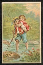 Trade card, Heid and Bro., Paper, Summer
