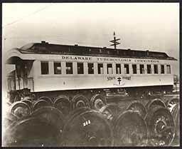 State Exhibit Dispensary train car, 1908