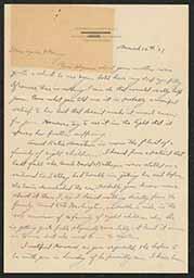 Letter, Ellwood Sharpless Garrett to Agnes and Harry Cremer, March 12, 1937