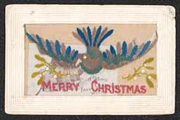 Postcard, "Merry Christmas", 1918
