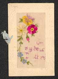 Greeting card, "To My Dear Mother," c. 1918