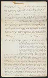 Petition of Ann Elliott and her children, enslaved persons, for their freedom, 1846