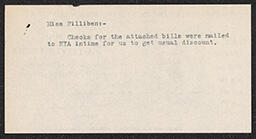 Delaware Anti-Tuberculosis Society Order Invoice from National Tuberculosis Association, May 12, 1936