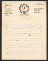 Letter, Mabel T. Boardman to Emily P. Bissell, August 25, 1908