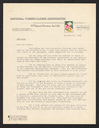 Letter, C.L. Newcomb to G. Taggart Evans, October 21, 1936