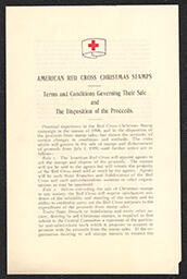 American Red Cross Christmas Stamps Pamphlet, 1909